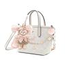 COACH handbag [Customized bag] City 15 detachable shoulder strap Tote bag Tote bag shopping coated Butterfly Shirley Rose Basic Pack (bag + dust bag)