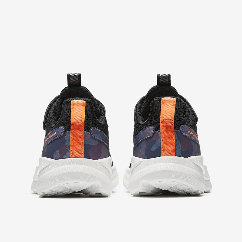 Anta Kids Synthetic Leather Fabric Fashion Versatile Trend Lightweight Shock Absorbing Breathable Low Top Running Shoes Kids Sneaker A12515503