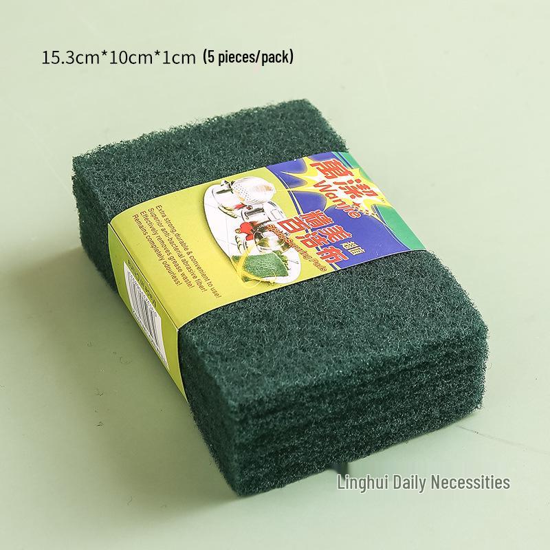 Multiple Styles Non-Stick Kitchen Cleaning Sponge & Scouring Brush Set
