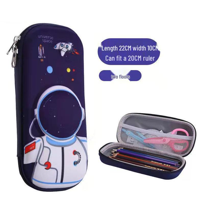 2022 New 3D Cartoon Pencil Case - Large Capacity, Waterproof, Stain-Resistant for Elementary Students