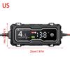 Battery Maintainer Motorcycle Accessories With LED Display Automatic Trickle Maintainer Float Charger Desulfator Multiple
