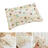 Supportive Neck Supporting Pillow Bear Rabbit Print Lightweight Pillow Gentle Comfortable Cotton Pillow for Infants