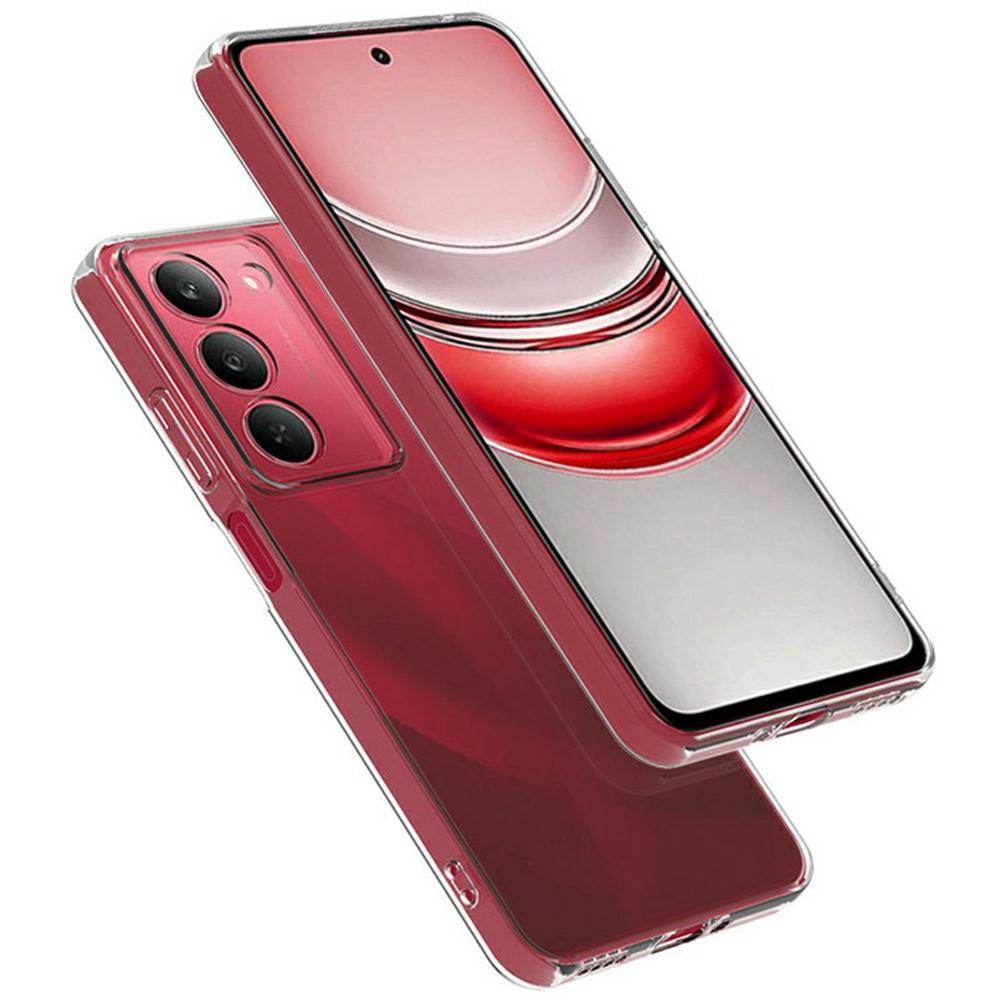 

For Realme 14x 5G Clear Phone Case Ultra-Thin Flexible TPU Back Cover A
