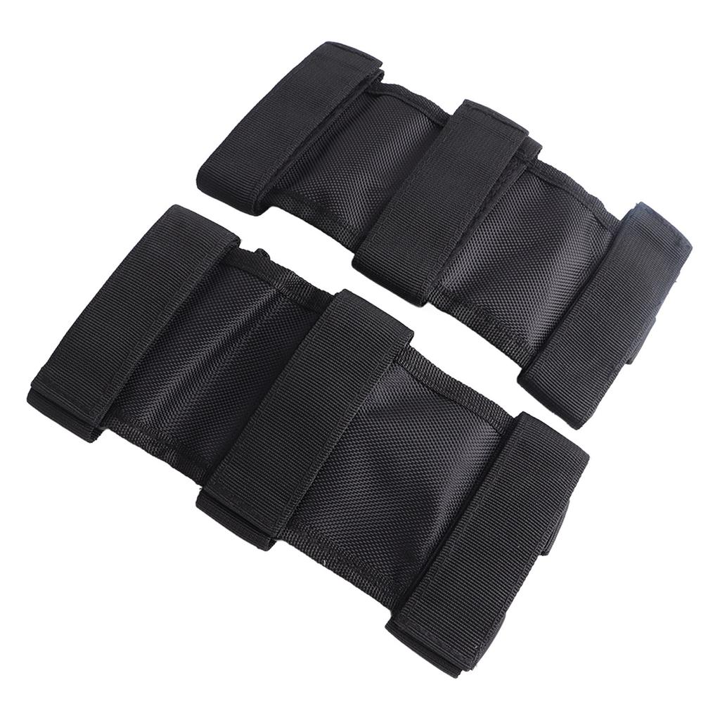 2Pcs Handle Black Off Road Car Refit Interior Handle Thickened Strengthening Top Roof Handle For