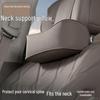 Car Seat Backrest & Neck Support Pillow Set - Unisex Breathable Lumbar & Headrest Cushion