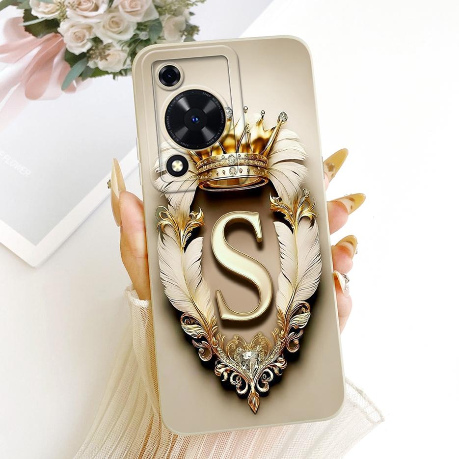 For Huawei Nova Y72 Case MGA-LX3 Cute Fashion Letters Cover Soft Silicone Phone Case For Huawei Nova Y72s NovaY72 s Fundas Coque