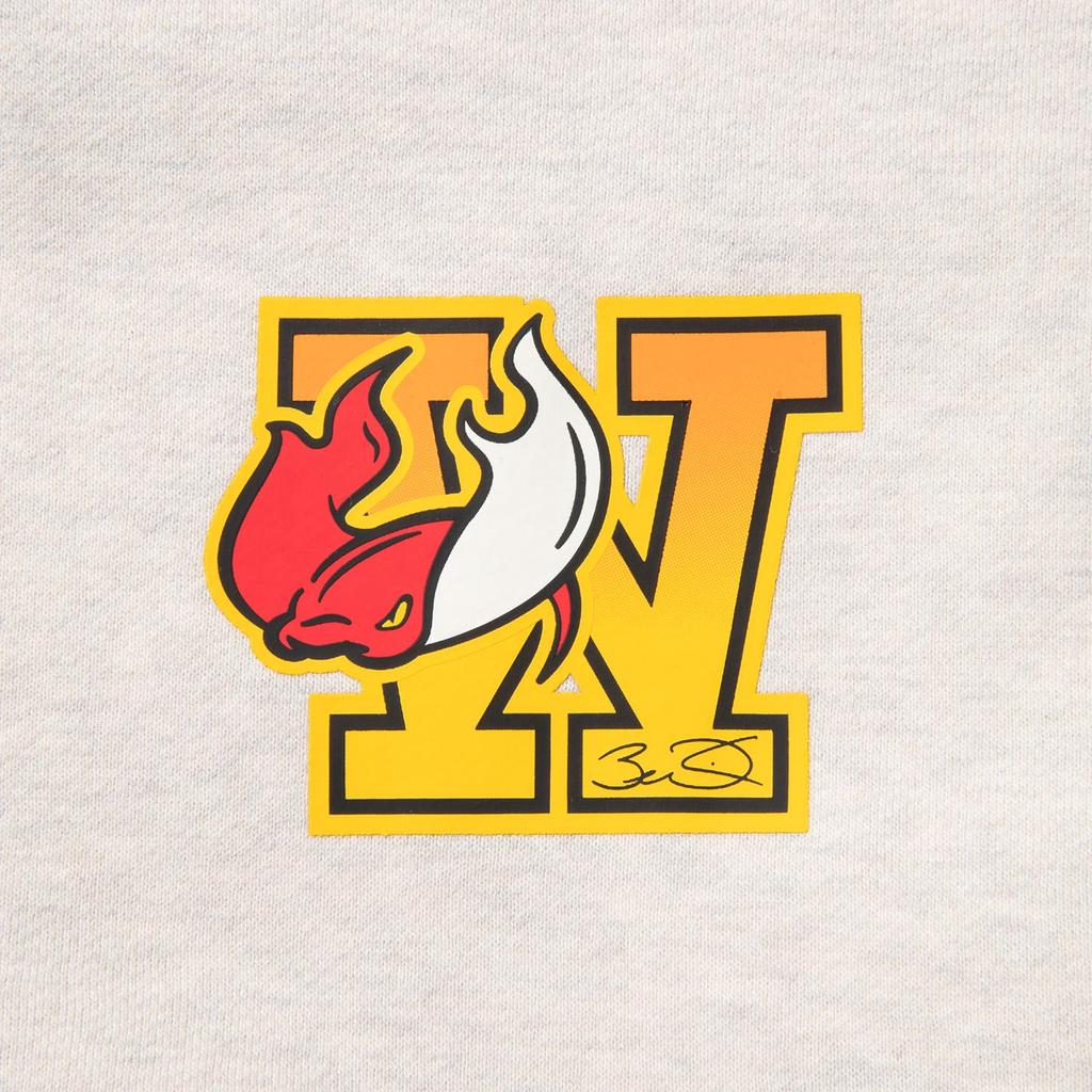 Li Ning Wow Wade Series Devil Fish Fleece Warm Loose Skin-Friendly Soft Comfortable Letter Print Crewneck Sweatshirt Men sweatshirt AWDV889-3