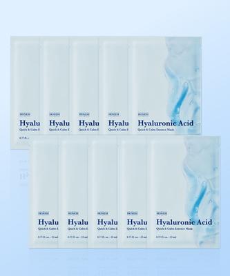 Eonisi Quick & Calm Hyaluronsäure Essenz Masken-Packung (10 Blätter)