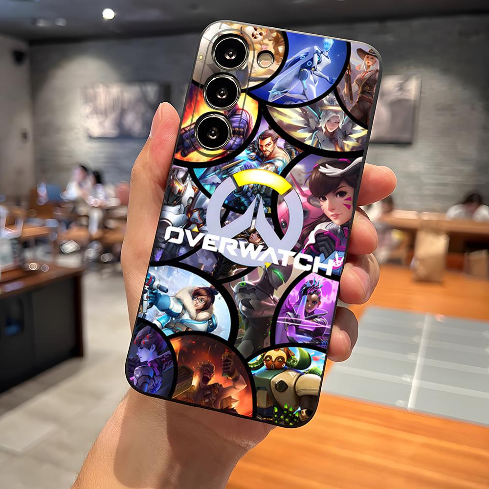 

O-Over-watchS Phone Case For S23 Samsung S24 Ultra S25 S22 S20 Fe S21 Plus A16 A54 A34 A24 A53 A14 Cover Samsung a54 5g