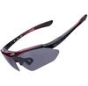 Rockbros Photochromic Red Cycling Glasses with UV Filter