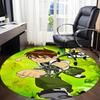 1ks Kulatý koberec Ben 10 do kanceláře, pod kancelářské židle, do ložnice, obývacího pokoje, domácí dekorace a1022300