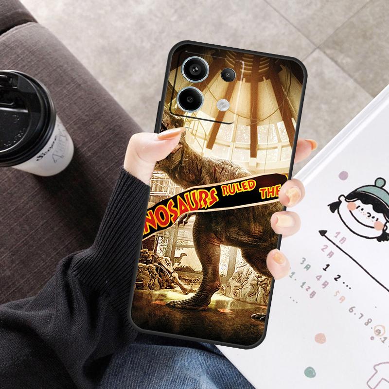

Dinosaur Jurassic Park Cover For Xiaomi Redmi Note 11 10 12 13 14 15 Pro Plus Case For Redmi 10C 13C 12C 14C 15 C Redmi 15 4G