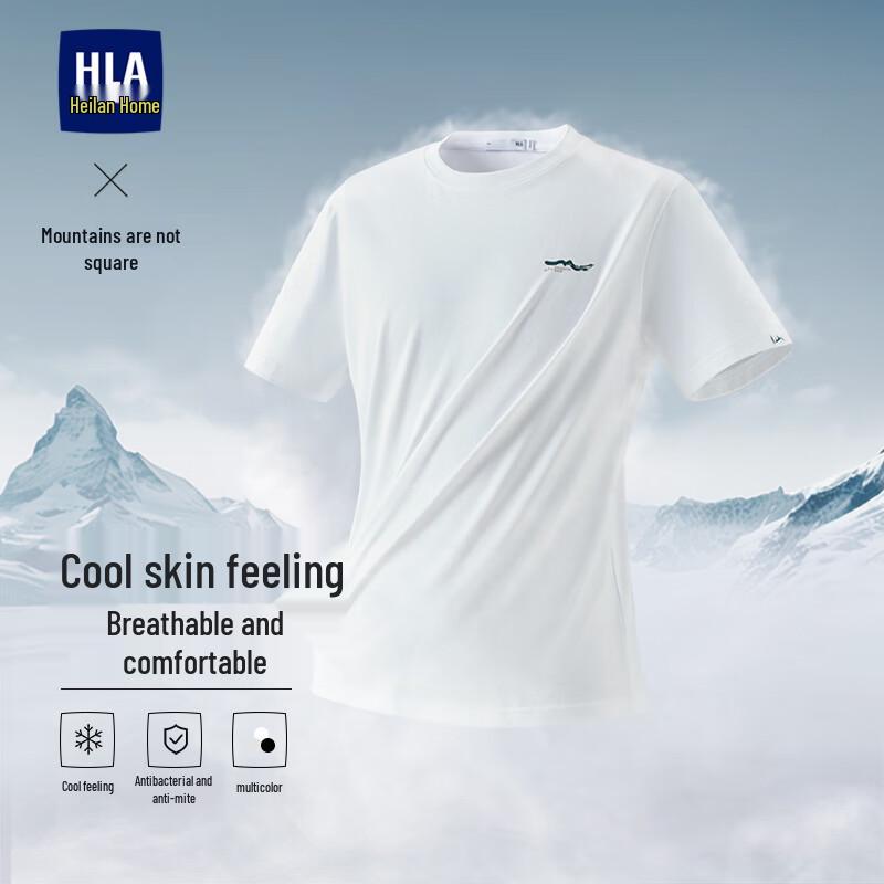 HLA Men s Cooling Short Sleeve T-Shirt L