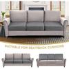H.VERSAILTEX Stretch sectional Couch Cushion Covers Replacement Sofa living room Cushion Covers Suede Soft Seat Cover Elastic Furniture Protector for