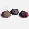 Multi-functional Earflaps Visor Hat Japanese Style Windproof Pilot Cap Ear Protection Cap  Autumn