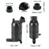 ACROPIX Windshield Washer Motor Pump for Lexus ES300 Black 3 Pack