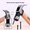 Deli Mini Wooden Handle Claw Hammer