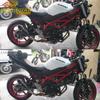 Slip-On Motorcycle Escape Exhaust For SUZUKI SV650 SV650X SV650S SV 650 2016 2017 2018 2019 2020 51mm Interface Middle Link Pipe