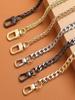 Tracolla a Catena Piatta Accessorio Crossbody - Tracolla per Borsa a Catena Lanterna Metallica