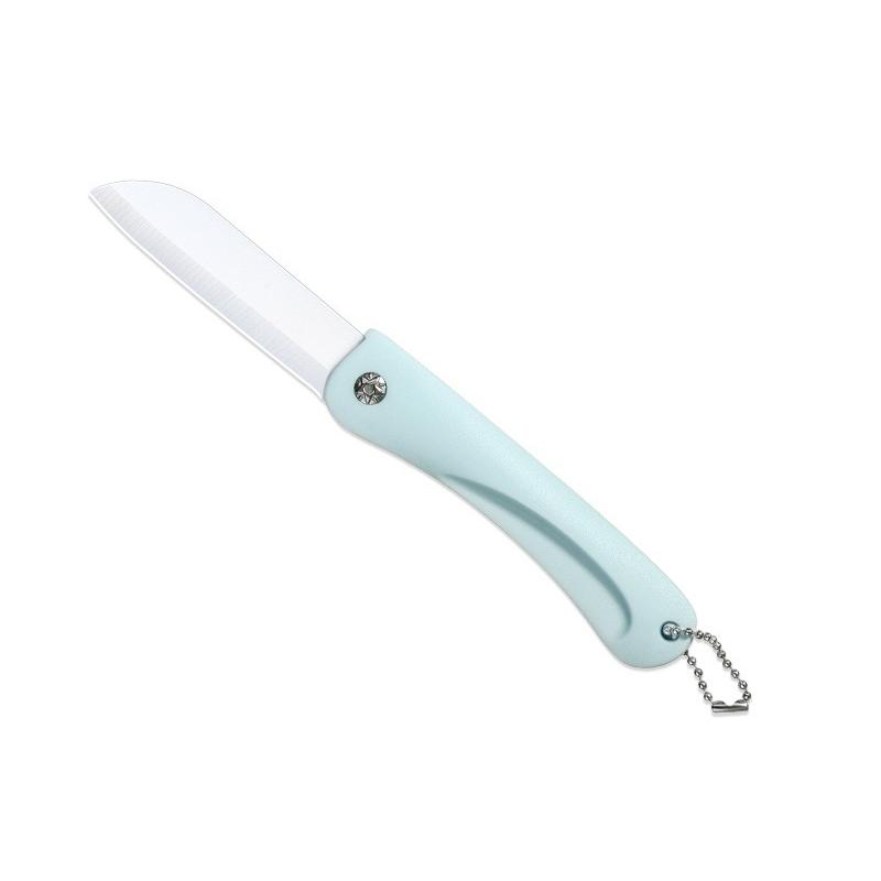 Portable Mini Pocket Knife Ceramic Peeling Fruit Knife Portable Dormitory Portable Slicing Knife Kitchen Accessorie