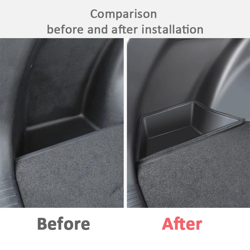 For Geely Monjaro Xingyue L    2024 2025 Car Trunk Side Panel Storage Box On the Left and Right Sides With Cover Kit