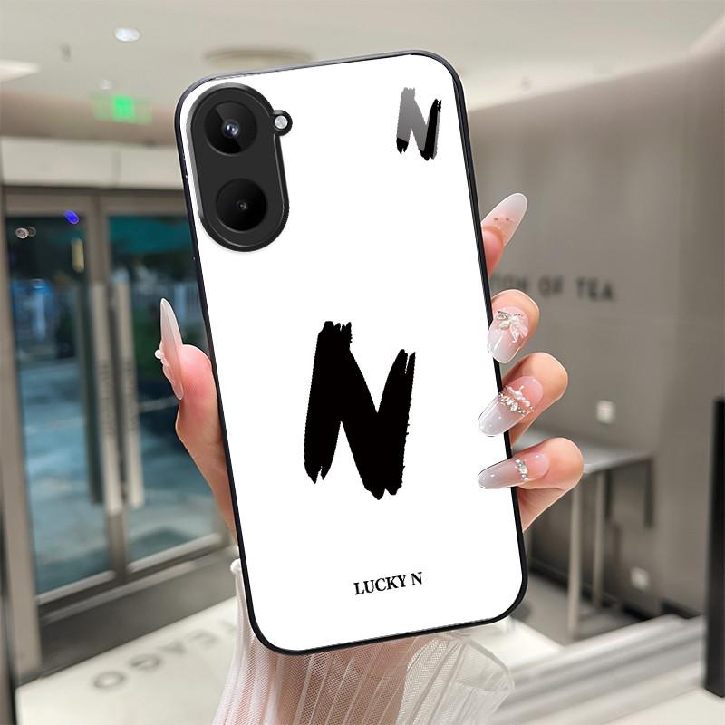 

Case For Realme 10 Pro Plus 4G 5G Lucky Letters Back Cover Capa For Realme10 10Pro 10Pro+ Tempered Glass Soft TPU Protect Fundas Realme 10Pro Plus 5G