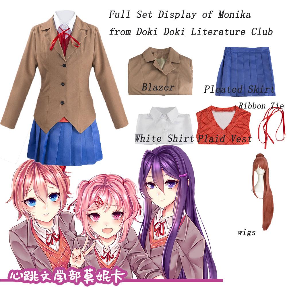 Spēles Doki Literature Club Natsuki Cosplay