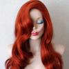 Parrucca Jessica Rabbit Adulto Carnevale Cosplay Sintetica Lunga Ondulata Parrucche Parrucca meno