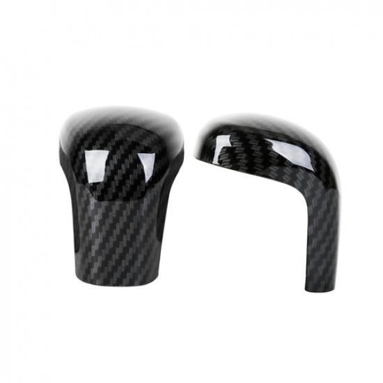 Carbon Fiber Car Gear Shift Knob Trim For Toyota Corolla -2026