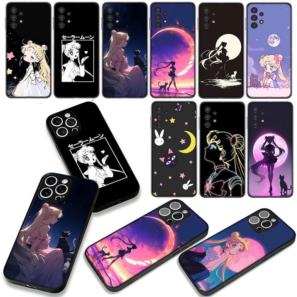 Comics S-Sailors Kawaii Moons Phone Cover for Xiaomi Redmi Note 14 12 13 ProPlus A4 A3 Pro Plus 12C 13C 14C 5G Case