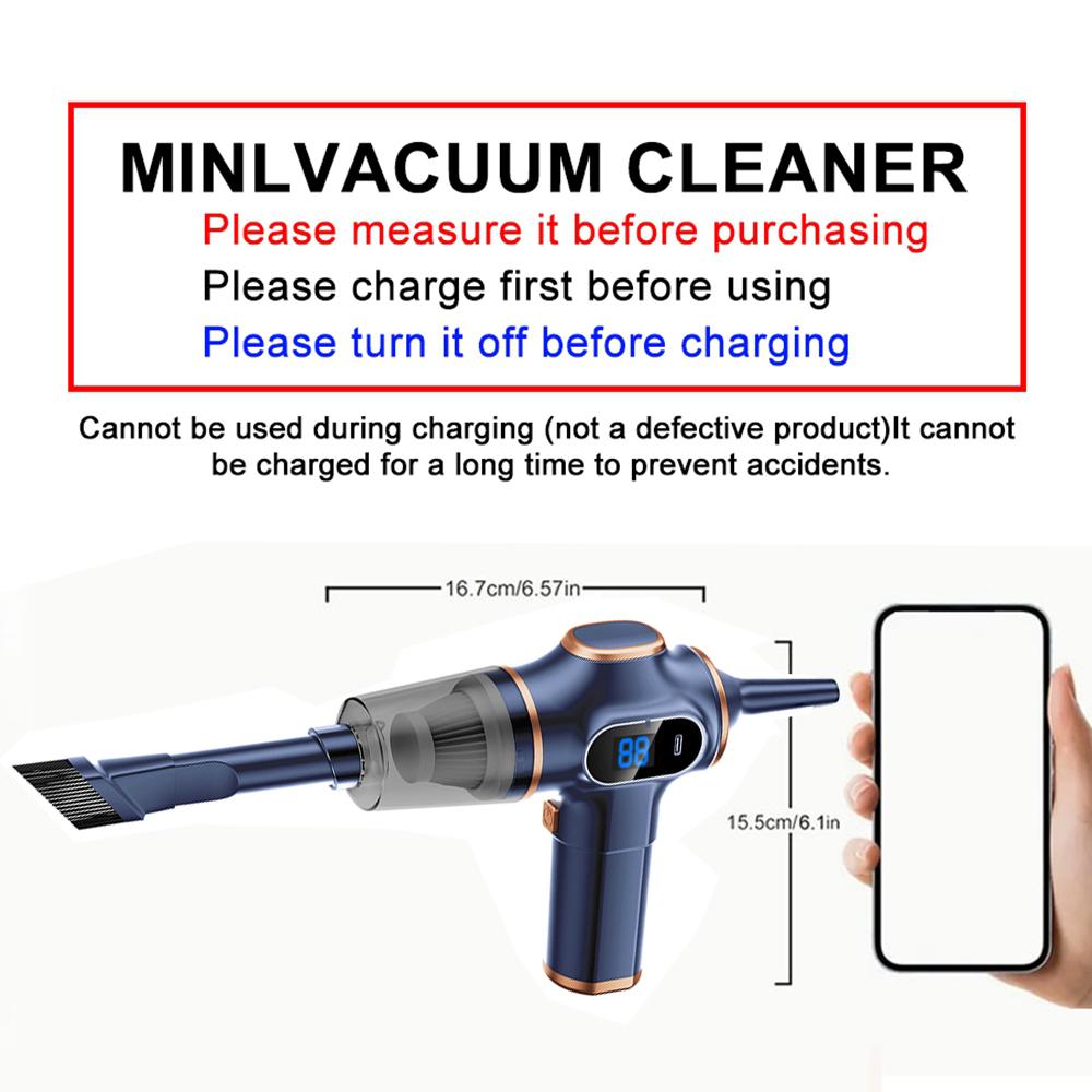 High Quality High Power Strong Suction Handheld Vacuum Cleaner Deep Cleaning Dry Cleaner 4 In1 Handheld Dust Collector