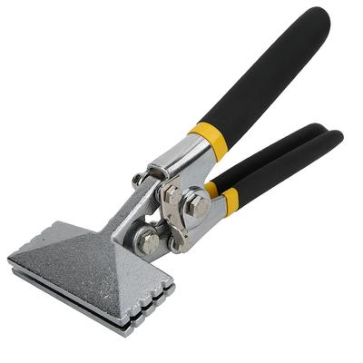 Metal Sheet Bending Pliers Manual Sheet Metal Clamp Seamer NonSlip Handle Seaming Pliers(Straight )