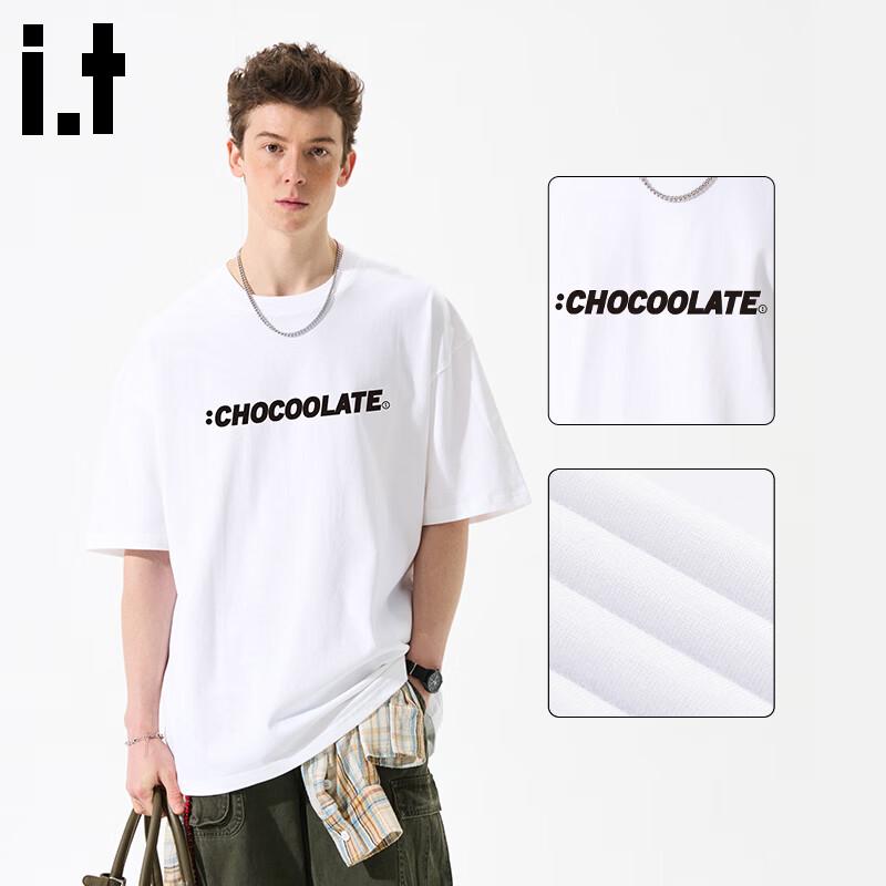 CHOCOOLATEit Men s Loose Fit Cotton T-Shirt L