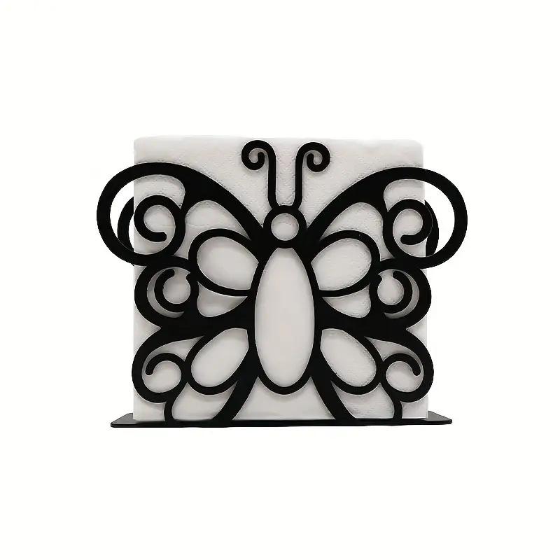 

Vertical Metal Napkin Holder for Kitchen & Dining Table 10.2cm x 12cm