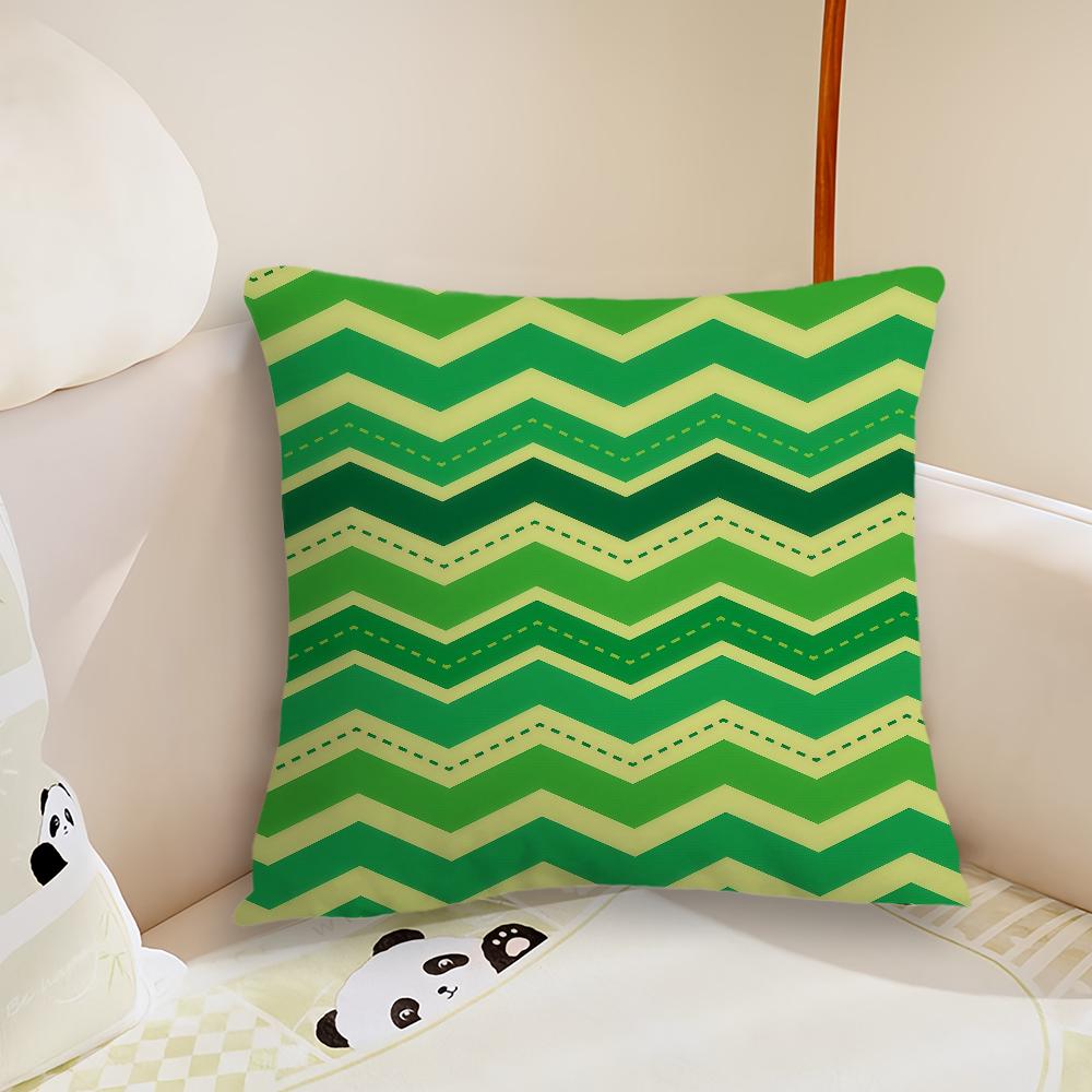 fashion modern StPatricks Day green cushion cover Plush Fabric Soft Double Sided Print Sofa Cushion Cover Throw Pillow Covers