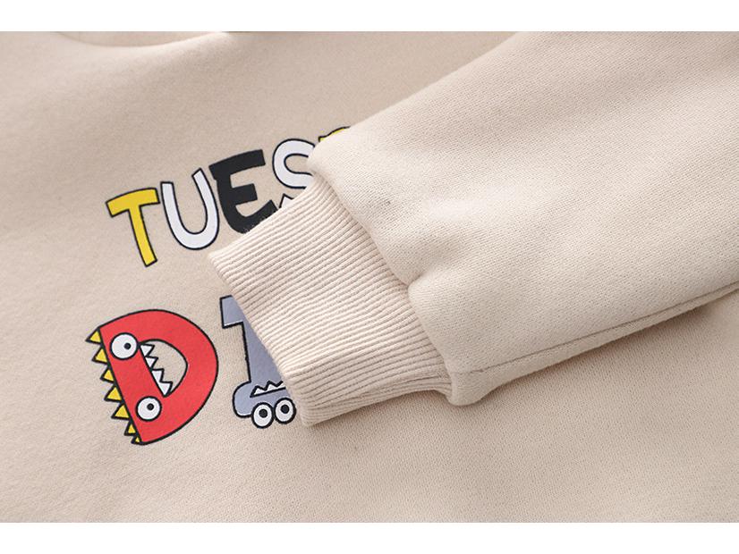 Fleece-Lined Baby Suit for Toddlers - Spring/Autumn Style for 1-Year-Old Boys and Girls