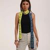 Windproof Five-pointed Star Scarf Elegant Long Thickened Neckscarf Wrap Neck Warmer Streetwear