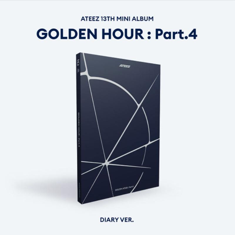 ATEEZ – ZŁOTA GODZINA : Część 4 (13. Minialbum) [Wersja Pamiętnikowa] + Karta Fotograficzna z Pre-Order (Członek Wybieralny)