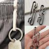 Multifunction Titanium Alloy Key Ring Quick Draw Waist Hanger  Camping Hiking Accessories