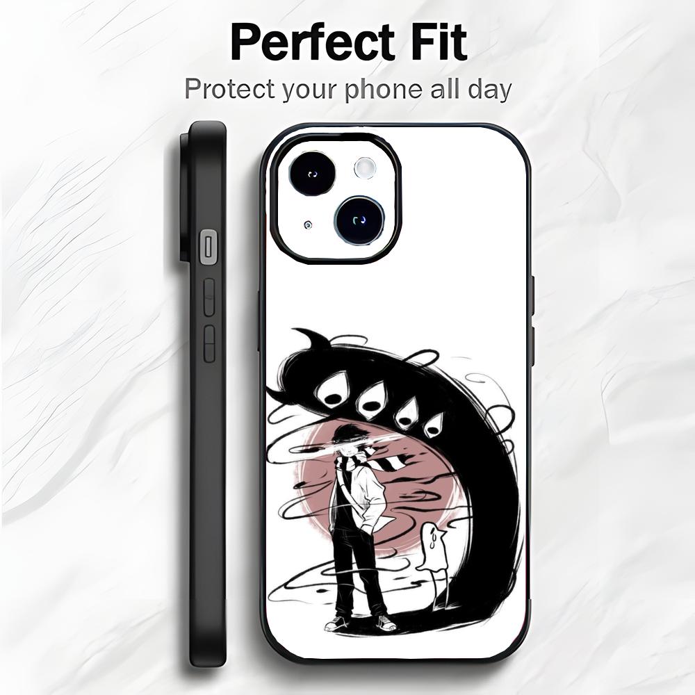 

Manga O-Oyasumi P-Punpun Phone Case Phone Case Soft Packaging Lightweight For iPhone17 16 15 14 13ProMax iphone12promax
