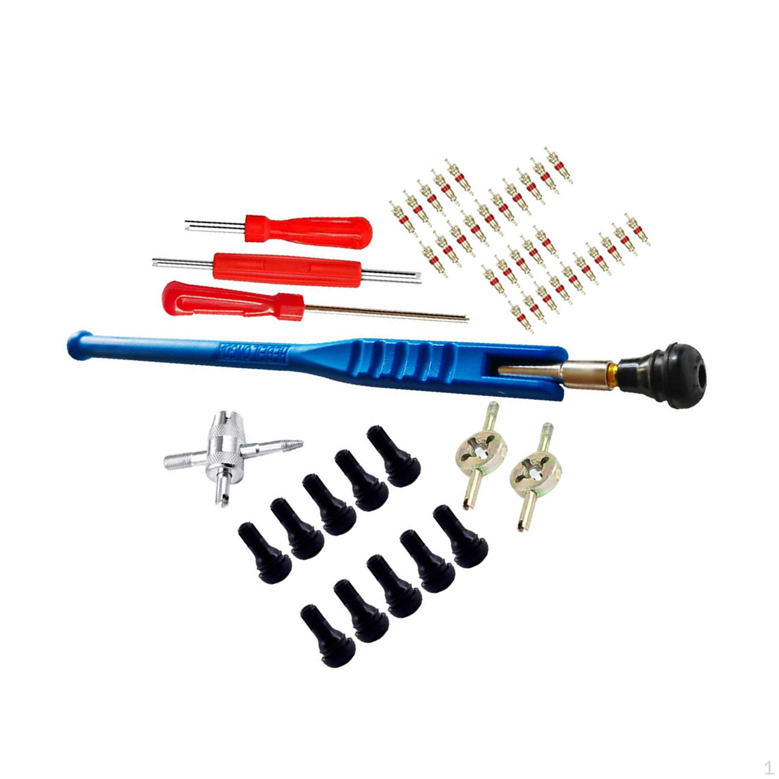 

47 Pieces Tire Valve Stem Puller Tools Set ,Tire Core Remover ,Car Accessories, Tyre