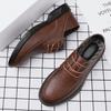 Formal Leather Shoes for Men Lace Up Oxfords Shoes New Arrival Male Wedding Party Footwear Casual Business Shoes Men Dress Flats