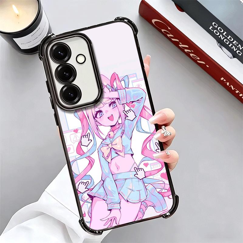 Needy Girl Streamer Overload Soft Phone Case For Samsung A17 A27 A07 A37 A57 A16 A56 A15 A55 A14 A54 A13 A53 A26 A36 A25 A35 A24