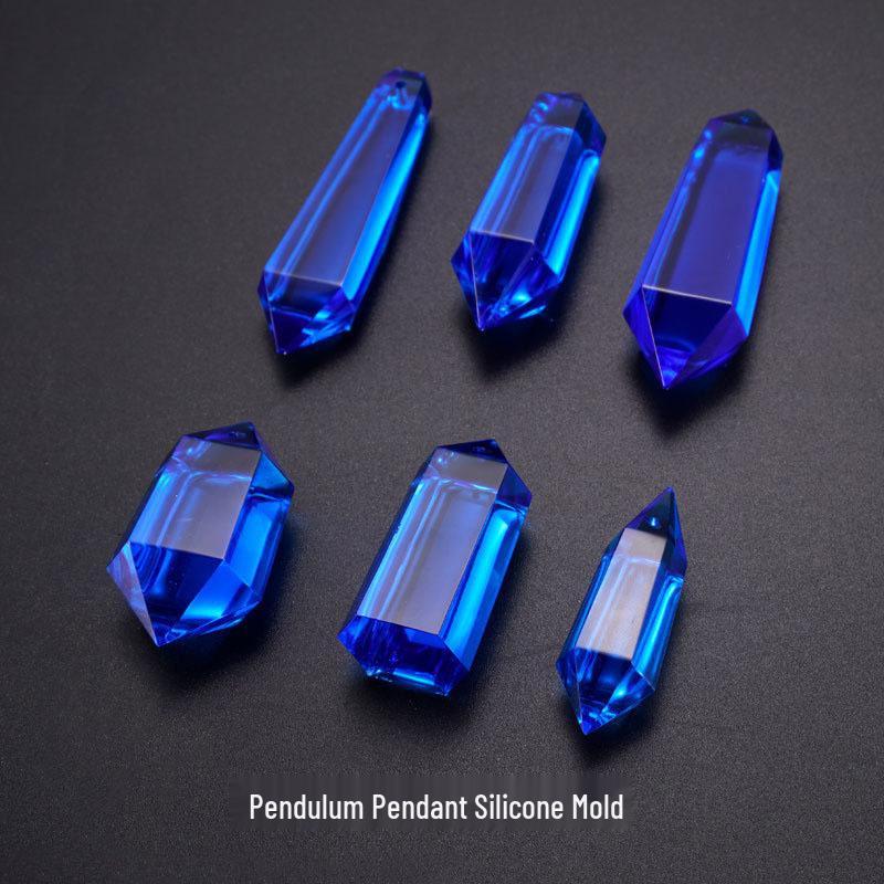 DIY Silicone Molds for Crystal Epoxy Pendants, Charms, and Ornaments