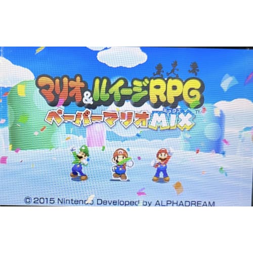 Mario & Luigi RPG Paper Mario MIX