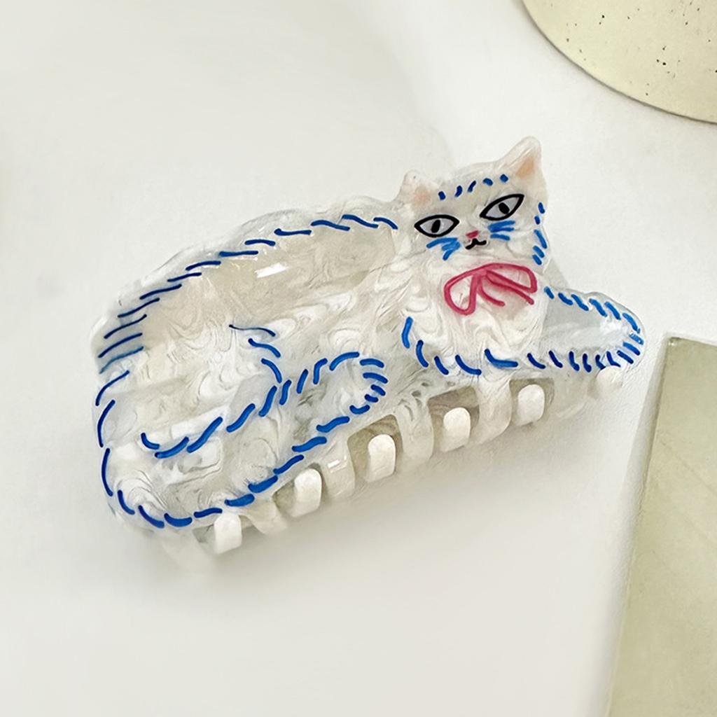 Hair Claw Clips Hair Gripper Hair Jaw Clamps Cute Hair Catch Fish Pattern Barrettes Strong Hold Hairpin for Girls