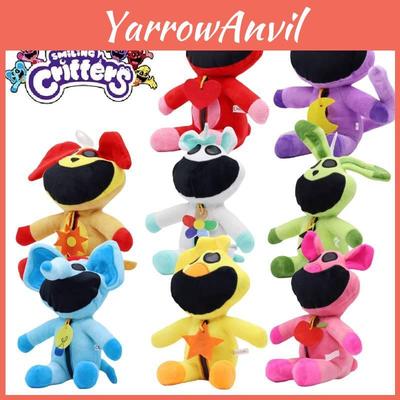 Poppy Playtime Smiling Critters Plush Toys 30cm Purple Laying Position Super Soft Short Plush Animal Collection