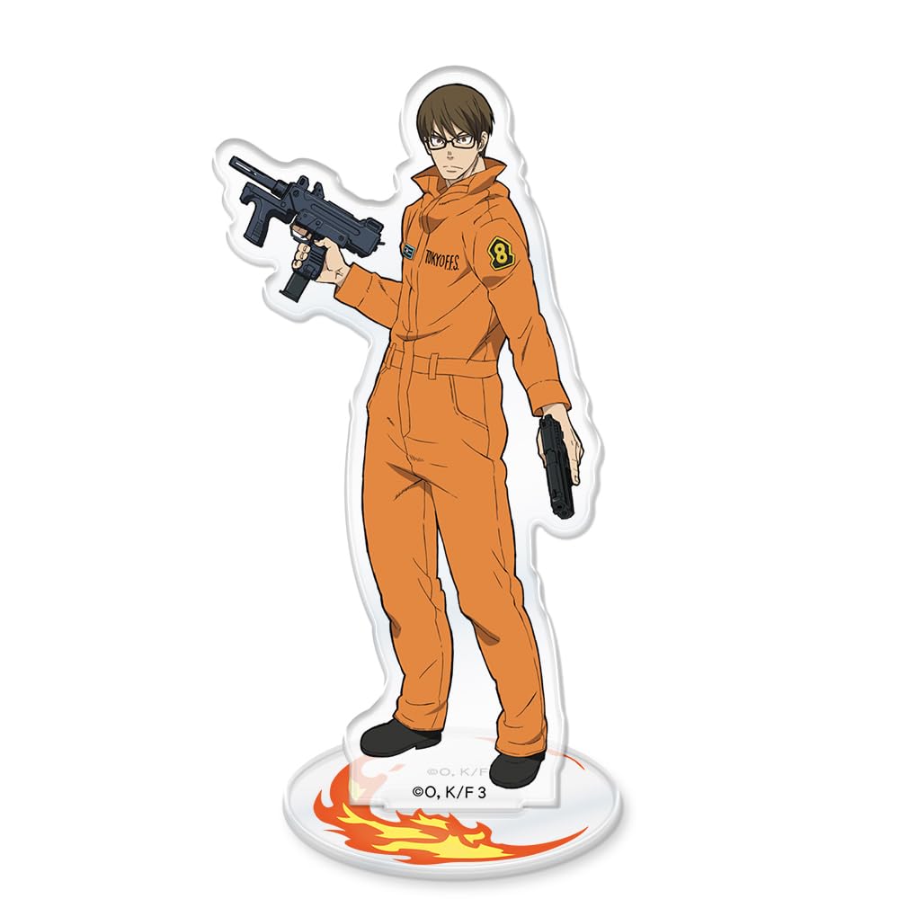 ТВ-аниме «Огненная бригада 3 сезон» Акриловая подставка с персонажем Такэхиса Хинава