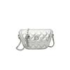 Fashion rhombus small bag spring and summer new chain bag commuting to work single shoulder oblique span bag