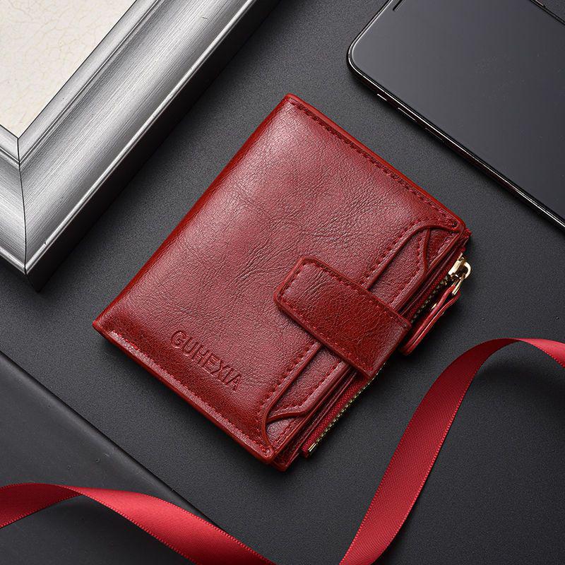 Мужской короткий кошелек в стиле ретро: Многофункциональный, Вместительный Картхолдер и Чехол для Водительского Удостоверения 12.8*9.8 cm